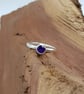 Peridot Amethyst Garnet Citrine Sterling Silver Stacker Ring - Image 4