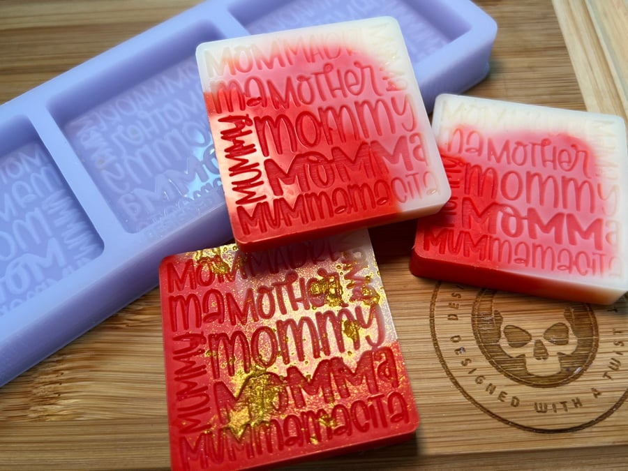 Mothers Day Wax Melt Silicone Mold