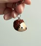 Handmade Hedgehog keyring