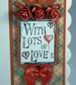 Any occasion greetings card, birthday card - playing tennis - Image 3