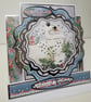 To the One I Love - Handmade Swan Christmas Card - Image 5