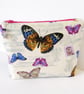 Make up bag, butterflies - Image 1