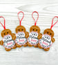 Retired Gingerbread Hanging Decoration Retirement Gift