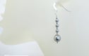 BRIDAL & PROM - Sterling Silver Earrings With Swarovski Pearls / Swarovski Crystals