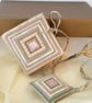 Needlepoint Needlecase, scissors with scissor fob gift set - Image 2