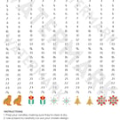 Advent Candle Waterslide Decal Transfer Sheets (Festive Folk 3)