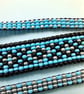 Triple Handbeaded Loom bracelet - Image 2