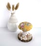 Floral Mushroom Pin Cushion with Pastel Flowers - Image 3