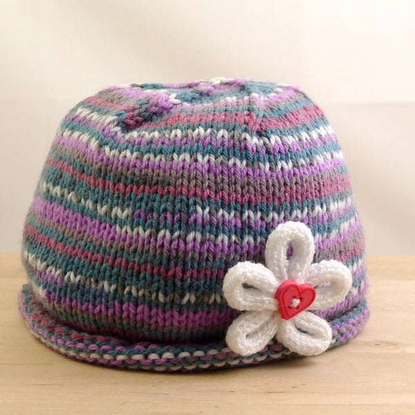 Hand Knitted Baby Hat