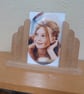   Vintage style picture frame hand crafted in hardwood - Image 1