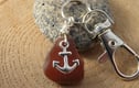 Sea Glass Keyrings