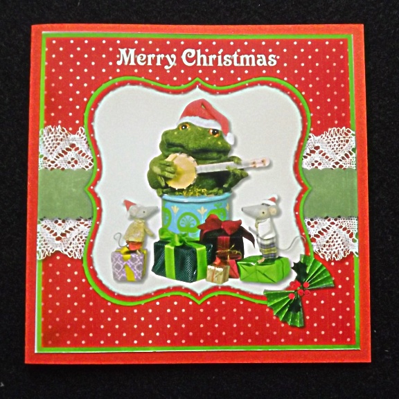 Gabriel Toad Christmas Card pack of 4