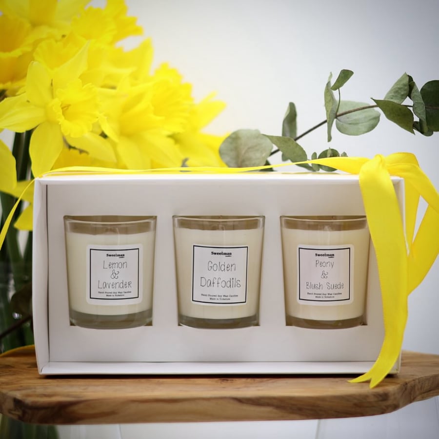 Spring Candle Gift Set