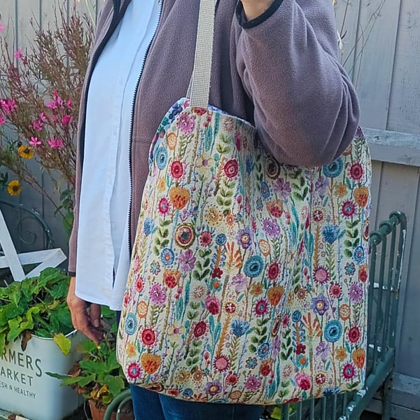 One of a kind tote bag, shopping bag, bag lovers, student bag