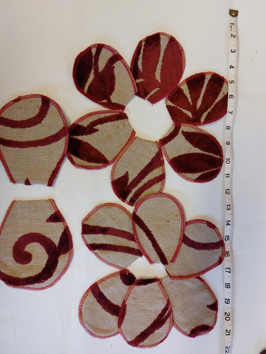 Fabric petals