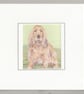 Cocker spaniel handmade card - Image 1