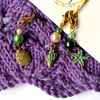 Nautical stitch markers for knitting or crocheting