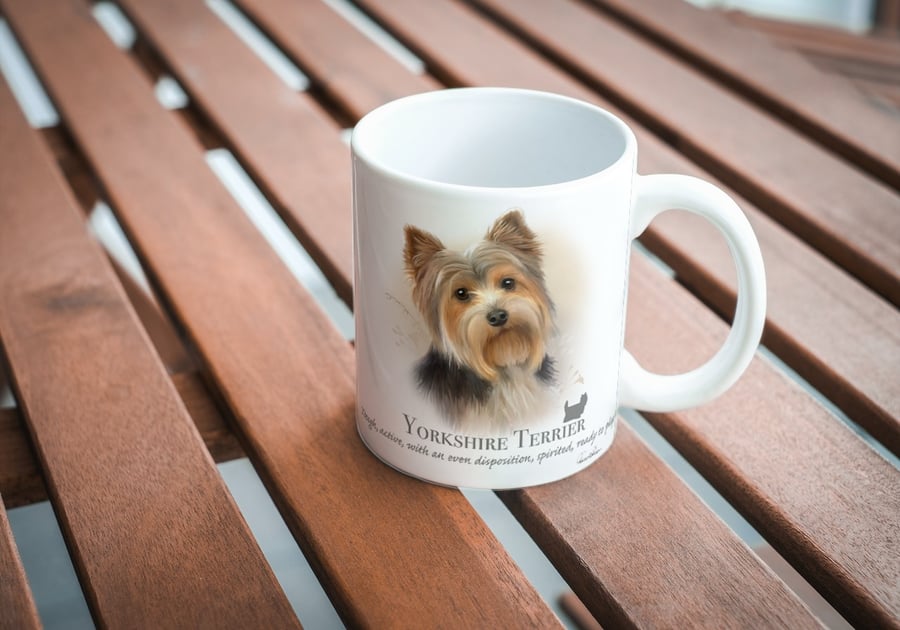 Yorkshire Terrier  Design  Mug ,coffee mug ,dog design. Free P&P
