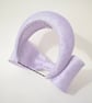 Lilac Fascinator Headband with Bow for Weddings, Ascot, Race Day, Occasions - Image 2