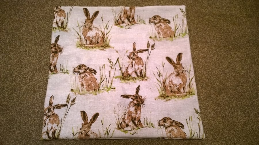 Hare Cushion Cover .