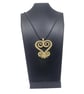 Sankofa Heart pendant, ghanaian adinkra symbol necklace, african jewellery, spir - Image 5