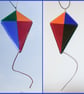 Multi-Coloured Fused Glass Kite - 9053 - Image 7