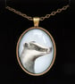 Badger Pendant Necklace - Simply Bronze Style  - Image 1