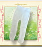 Cream Ribbed Tights - Image 1