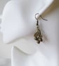 Acorns and Oak Leaf Bronze Tone Earrings - Image 9