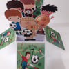 Boys 7th Football Birthday Card 