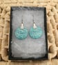 Round Mint Drop Earrings - Image 3