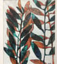 Original Painting of Plants Using Mixed Materials - Image 1