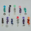 Gemstone Crystal Dust Plugs, Charms For Phone or Kindle, USB-C Accessory