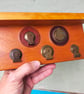 Vintage Tape Measure Key and Letter Rack 16 - Image 1