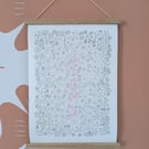 Japanese Cherry Blossom Sakura A3 Print