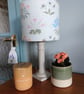 William Morris Wildflower Lily Classic Cylindrical Drum Lampshade. - Image 1