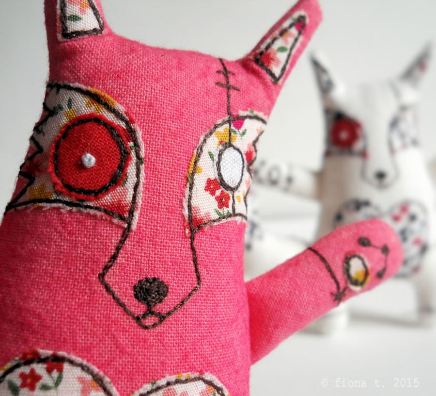 freemotion embroidered zombie fox