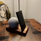 Echo Dot Stand – Walnut & Cherry Speaker & Phone Stand – No.01