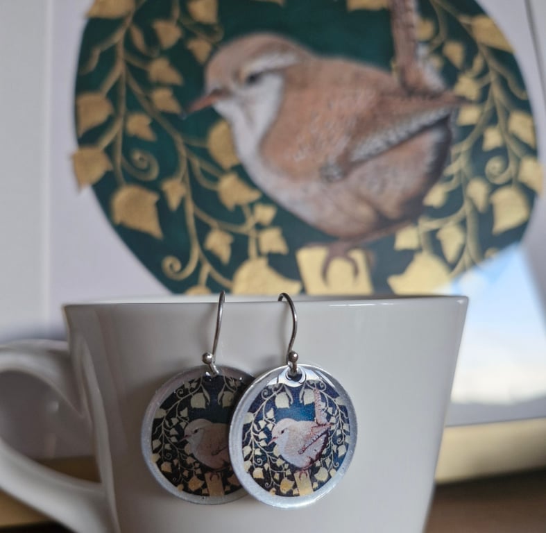 King of the Birds Earrings 