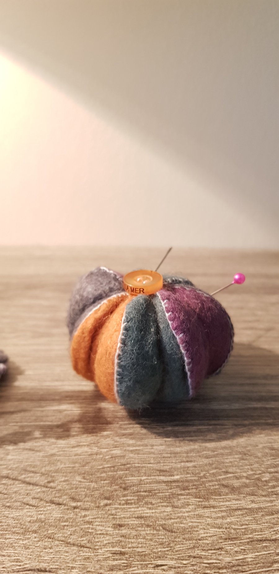 Pumpkin Pin Cushion 
