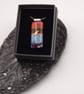 Sunset Over Water (5) Seascape Fused Glass Pendant