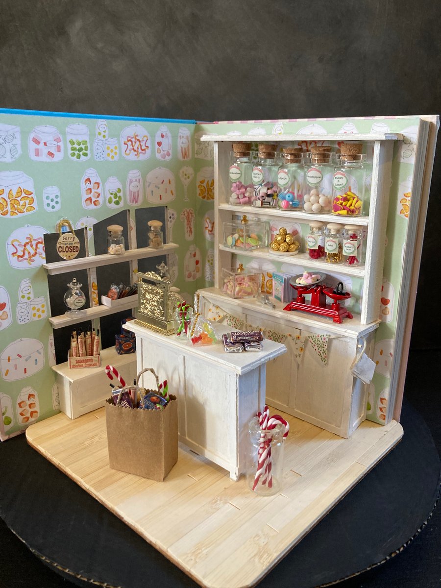 Sweet Shop Book Nook