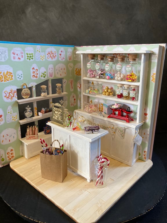 Sweet Shop Book Nook