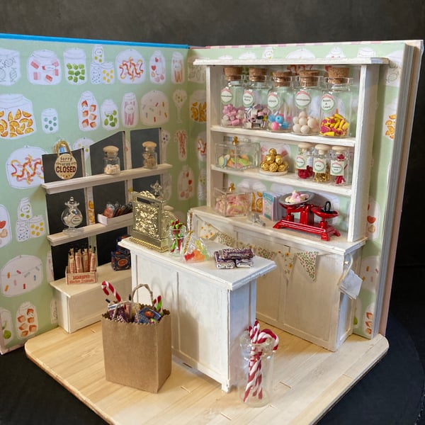 Sweet Shop Book Nook