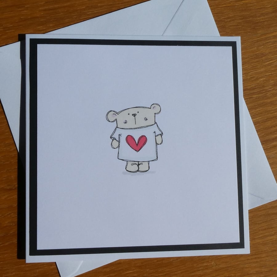 Little Bear Blank Card