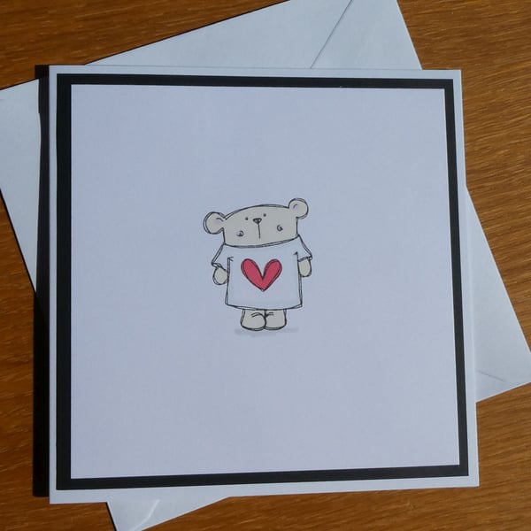 Little Bear Blank Card