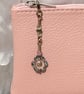 Small bohemian pansy flower zip charms - Image 8