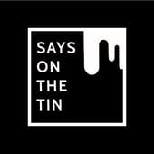 SAYS ON THE TIN