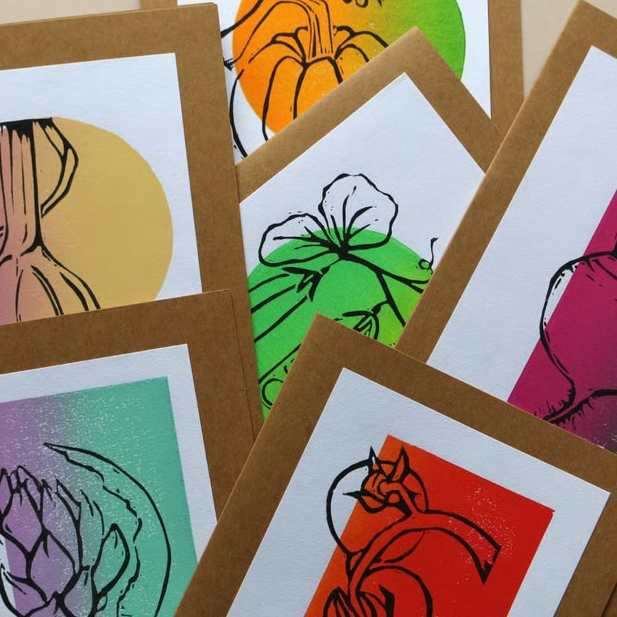 Image of Allotment Harvest Card Bundle