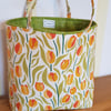 Gift bag: orange tulips